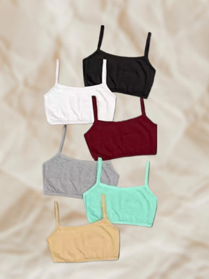 Dharma Non Padded Non Wired Magical Bra Women Sports Non Padded Bra(Multicolor)