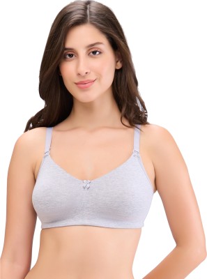 JULIET Women T-Shirt Non Padded Bra(Grey)