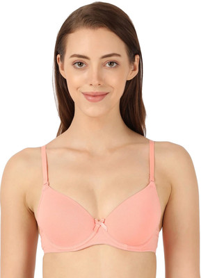 JOCKEY Women T-Shirt Heavily Padded Bra(Pink)