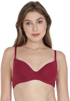 JOCKEY Women Everyday Heavily Padded Bra(Maroon)