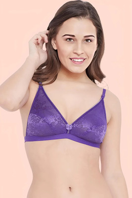 DreamBe Bra Women Everyday Non Padded Bra(Purple)
