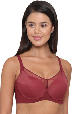 Wacoal Franca Women T-Shirt Lightly Padded Bra(Maroon)