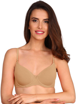 JOCKEY Women T-Shirt Heavily Padded Bra(Beige)