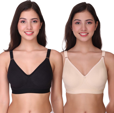 POOJA RAGENEE Women Full Coverage Non Padded Bra(Multicolor)