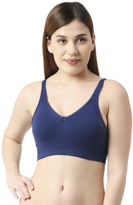 JULIET Micromodal Women Everyday Non Padded Bra(Dark Blue)