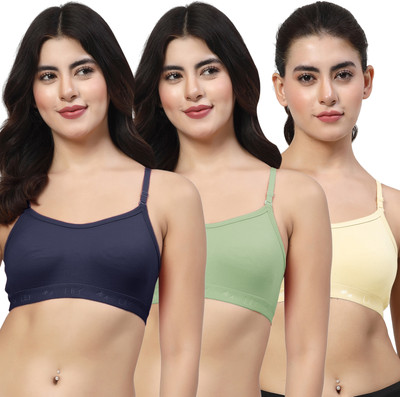 LILY 3321 Women Sports Non Padded Bra(Multicolor)