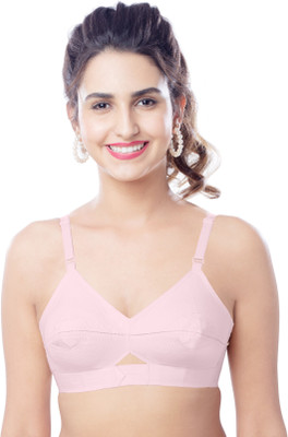 Brida Ladies Innerwear KES:kavya Xtrasoft Women Everyday Non Padded Bra(Pink)