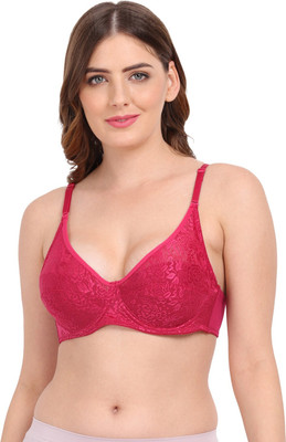 AMOUR SECRET Women Push-up Non Padded Bra(Maroon)