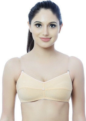 Nutex Sangini Women Full Coverage Non Padded Bra(Beige)