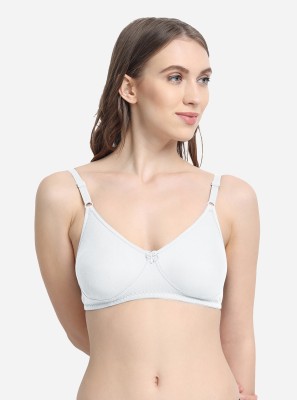 V Star ALLEN Women Full Coverage Non Padded Bra(White)