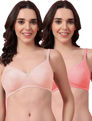 Shyam Sons FLAIR Feminaa Women T-Shirt Non Padded Bra(Pink)