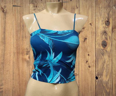 Raysx Women Bandeau/Tube Lightly Padded Bra(Blue)
