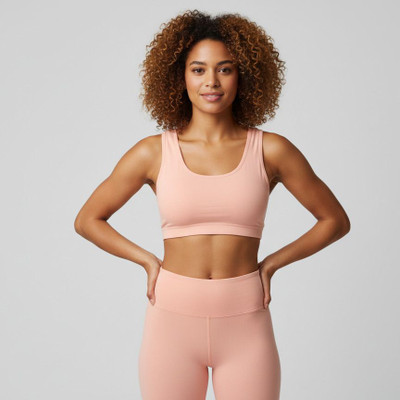 Bodymist Sport Bra Women Everyday Non Padded Bra(Pink)