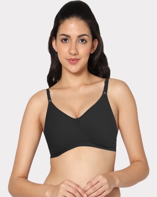 In Care LINGERIE Women T-Shirt Lightly Padded Bra(Black)