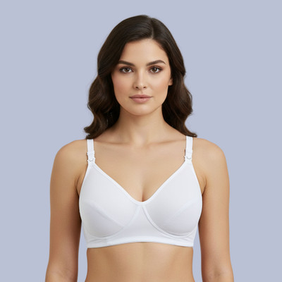 Lovanna fashion Women Maternity/Nursing Non Padded Bra(White)