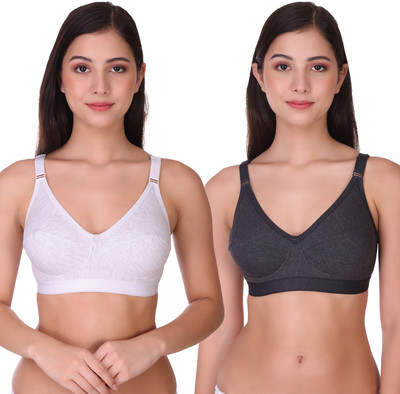 POOJA RAGENEE Women Full Coverage Non Padded Bra(Multicolor)