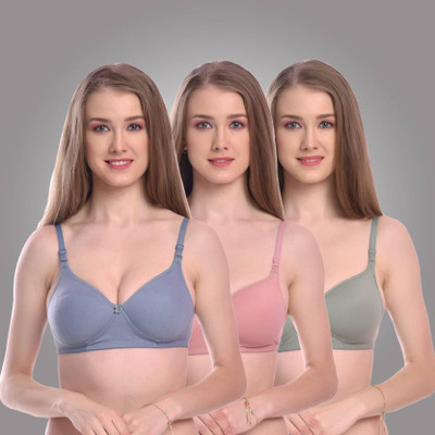 TIVRA Women Push-up Lightly Padded Bra(Multicolor)