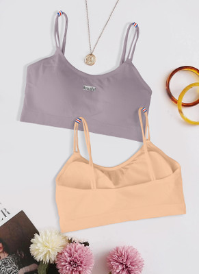 Fashocart 2122-PRPLE-SKIN-02-32 Women Full Coverage Lightly Padded Bra(Beige)