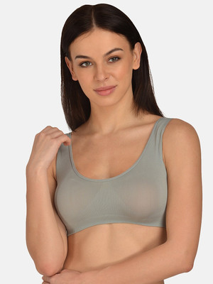 FabGarment Women Full Coverage Lightly Padded Bra(Grey)