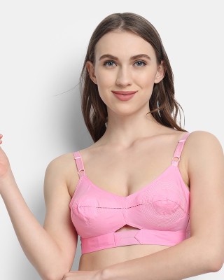 V Star QUEEN U BACK Women Full Coverage Non Padded Bra(Pink)