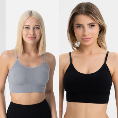 Comfy Secret Bra Women Everyday Lightly Padded Bra(Grey)
