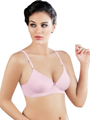 DAZZLE DB247 Women T-Shirt Lightly Padded Bra(Pink)