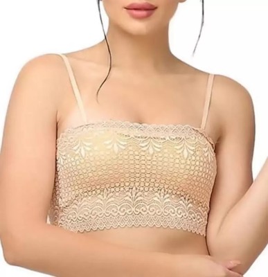 banreet beauty Women Everyday Lightly Padded Bra(Beige)