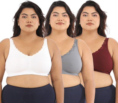 Adira Women Full Coverage Non Padded Bra(Multicolor)