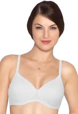 Amante Women T-Shirt Lightly Padded Bra(White)