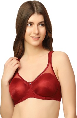 Triumph Women Minimizer Non Padded Bra(Maroon)