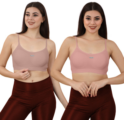BACIONE 2122 MODEL BRA Women Cami Bra Lightly Padded Bra(Multicolor)