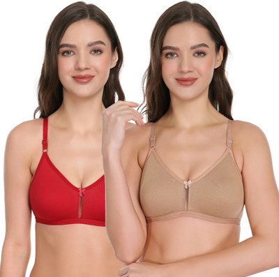 SKDREAMS Women T-Shirt Non Padded Bra(Multicolor)