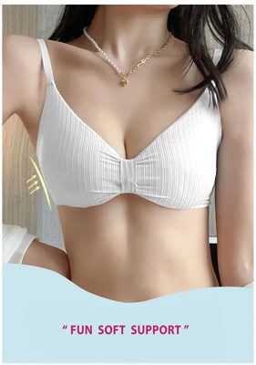 MSENTERPRISES Women Full Coverage Lightly Padded Bra(White)