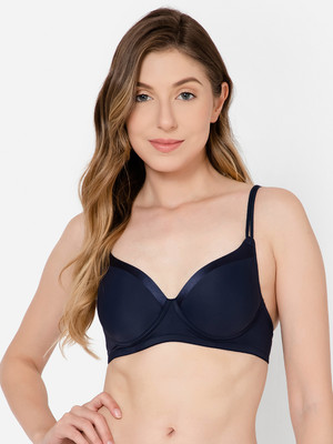 Clovia Women Push-up Lightly Padded Bra(Blue)