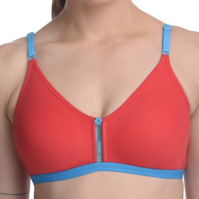 Richfashionzone SAPHIRE BRA Women T-Shirt Lightly Padded Bra(Red)