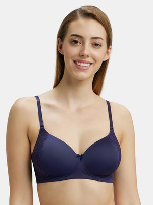 JOCKEY 1816 Women T-Shirt Lightly Padded Bra(Blue)