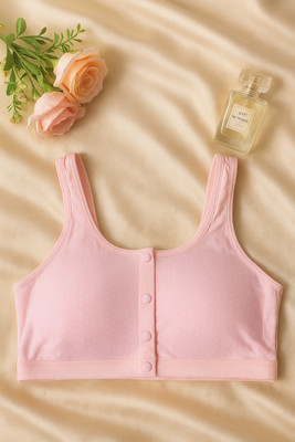 psmn Women & Girls Everyday Comfort Bra Combo (Pack of 2) Women Everyday Lightly Padded Bra(Pink)