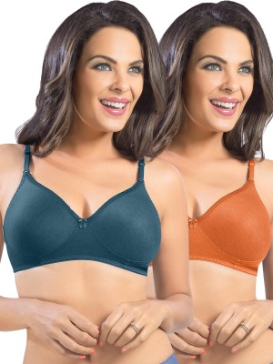 Sonari Jiya Women T-Shirt Non Padded Bra(Multicolor)