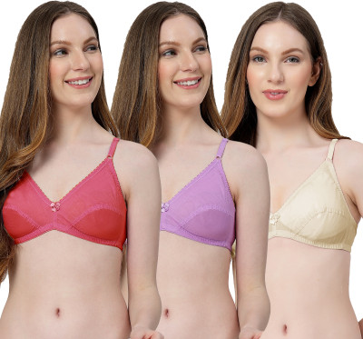LILY anwahb Women Everyday Non Padded Bra(Multicolor)