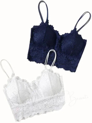 VS Beauti Women Bralette Lightly Padded Bra(Multicolor)