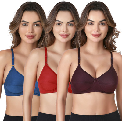 SKDREAMS Women Everyday Heavily Padded Bra(Multicolor)