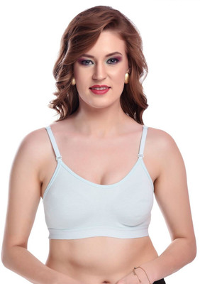 new blue eyes Sport bra Women Sports Non Padded Bra(Light Green)