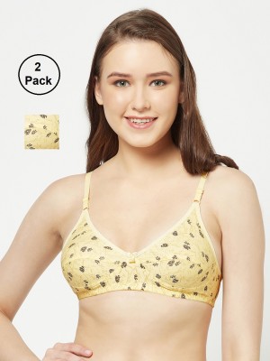 TT DB087_PO2_YLW Women Everyday Non Padded Bra(Yellow)