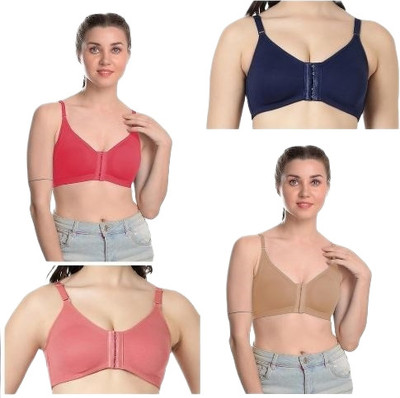IINERJOY FASHION Women Everyday Non Padded Bra(Multicolor)