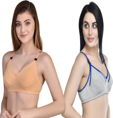 FASALVI Women Push-up Non Padded Bra(Multicolor)