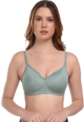 VALZER women full coverage lightly padded bra Women T-Shirt Lightly Padded Bra(Light Green)