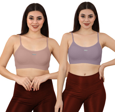 Vihrik Women Everyday Lightly Padded Bra(Multicolor)