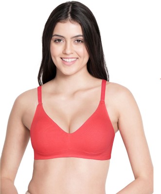 Susie Shyaway Susie Women'sDubarry Orange Bottom Encircled Moulded Everyday Bra Women Everyday Non Padded Bra(Orange)