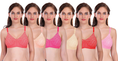 Featherline Women Everyday Non Padded Bra(Multicolor)