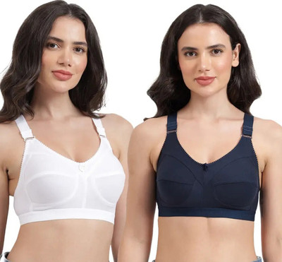 YISJUDAN Women Full Coverage Non Padded Bra(Multicolor)